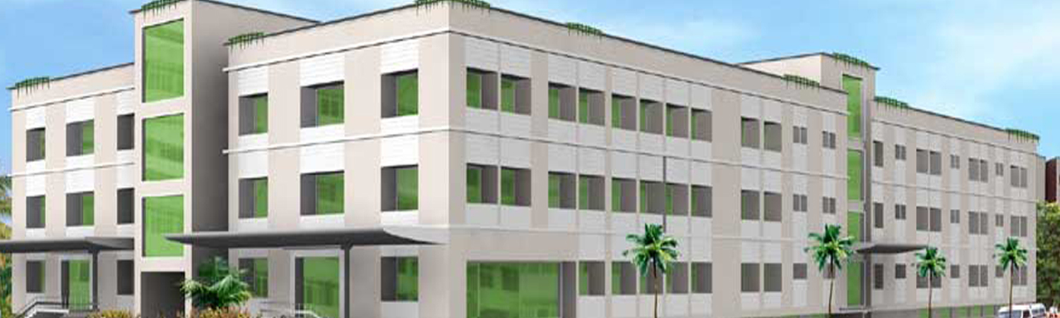 300-bed Multi Speciality hospital